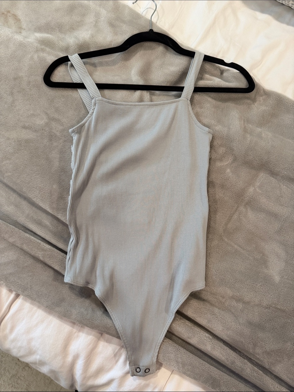 Express Ribbed One-Piece Bodysuit